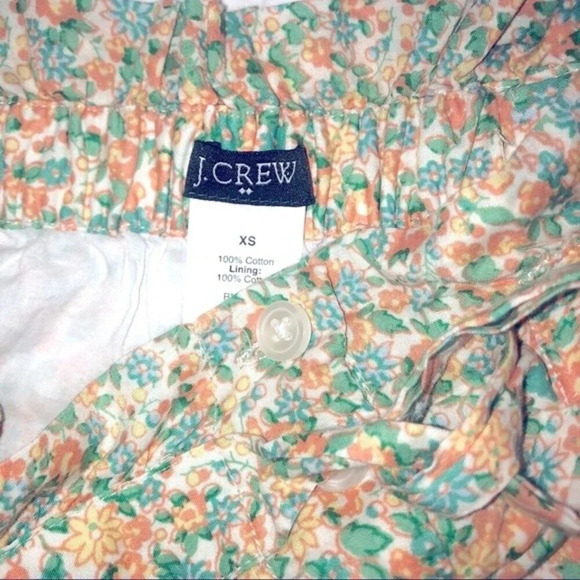J crew xsmall boho floral high waisted skirt - Picture 4 of 4